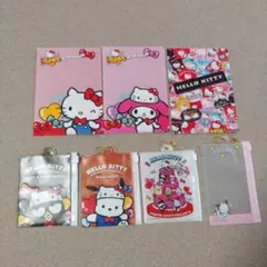 【サンリオ】ミニクリアファイル　ファスナーケース　百均のサムネイル