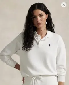 Polo Ralph Lauren <Sサイズ> フリース ロングスリーブ ポロ