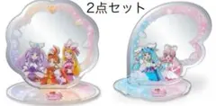 新品未使用 キミとアイドルプリキュア♪ 映画公開記念スタンドミラー 2点セット
