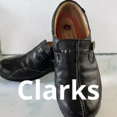 Clarks クラークス artisan unstructured 24.本革のサムネイル
