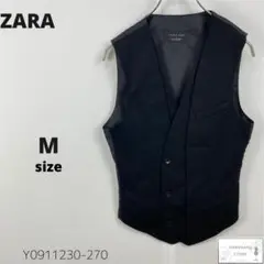 美品 ZARA ザラ フォーマル ベスト メンズ 結婚式にも⚪︎ M