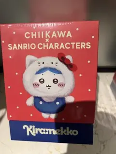 ちいかわ×サンリオキャラクターズ Kiramekko（ハチワレ×ハローキティ）