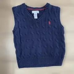 Polo Ralph Lauren 18M ニットベスト　ラルフローレンキッズ