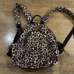 JEANASIS ヒョウ柄リュック カバン かばん バック