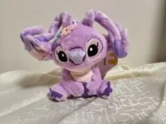 【日本未発売】スティッチ　エンジェルぬいぐるみ　キーホルダー　potdemiel