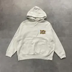 NASTY DOG パーカー ホワイト ロゴプリント LDF35