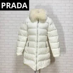 PRADA プラダ ダウンジャケット サイズ42 ホワイト 280799