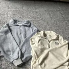 2点セットジッパー付きトレーナーAS KNOW AS♡WEGO