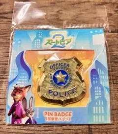 ズートピア2 ジュディ　ニック　警察官バッジ