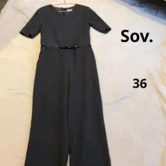 Sov. ソブ　オールインワン　パンツ　つなぎ