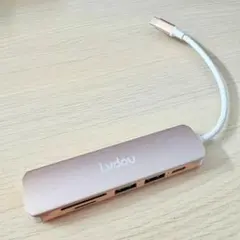 ＊Lvdou 2024高機能版 USB C ハブ 6-in-1 Type-C＊