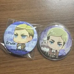 進撃の巨人 エルヴィン 缶バッジセット