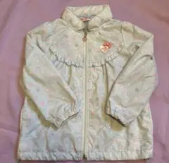 メゾピアノ　フード付き ウインドブレーカー