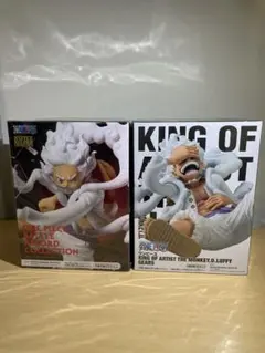 ONE PIECE フィギュア　2体セット ルフィ ギア5 ニカ