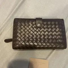 ボッテガヴェネタ イントレチャート 財布 二つ折り フラップ