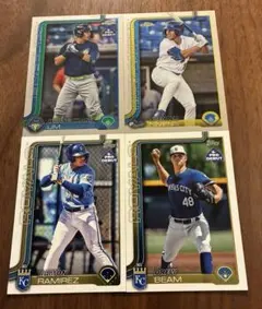 topps MLB pro debut Chrome カンザスシティロイヤルズ
