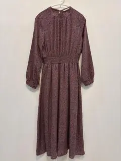 RAY CASSIN 花柄 長袖ワンピース