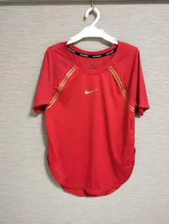 ナイキ ランニング ドライフィット シャツ　メッシュ レディース М