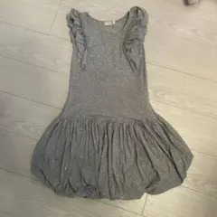 美品MONNALISAワンピースＴシャツ160 ミニスカートノースリーブのサムネイル