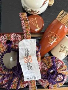 茶箱 茶道具 裏千家 扇子2種類おまけ付
