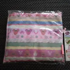 ディズニー柄ポケット付きエコバッグ Lサイズ ショルダータイプ