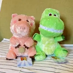 トイ・ストーリー 赤いほっぺ Mぬいぐるみ ピュアキャラVer. ハム レックス