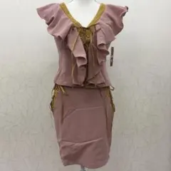 セットアップ　キャバドレス　ピンク　93255 定価12000円