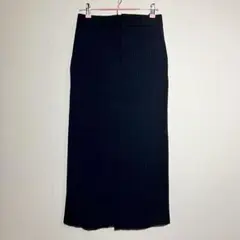 GU レディース ストライプ柄 ロング ナロースカート S