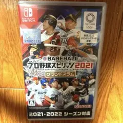 SWITCH プロスピ2021付　美品 eBASEBALLプロ野球スピリッツ2021 グランドスラム 中古ゲーム | ブック
