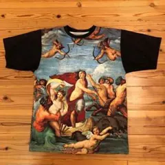 00s イッセイミヤケ PLEATS PLEASE 横尾忠則 宇宙柄 Tシャツ - メルカリ