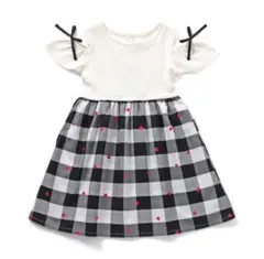 apres les cours アプレレクール　オフショルドッキングワンピース