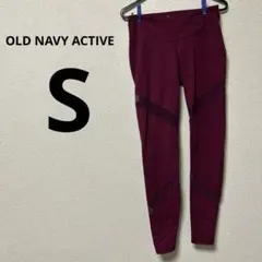 OLD NAVY ACTIVE ヨガウェア【S】　バーガンディ　無地