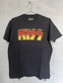 KISS ロゴ Tシャツ 黒のサムネイル