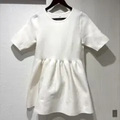 93 Coca コカ　スポンディッシュペプラムニット Lサイズ