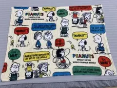 西川　スヌーピー　ひざ掛け　ブランケット