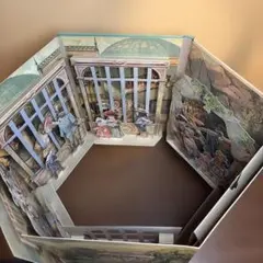 【仕掛け絵本】A Day in the Zoo 仕掛け絵本 洋書 1980年