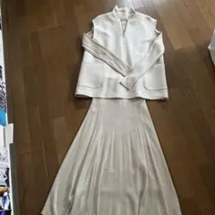 ミラオーウェンのベスト付きセットアップ　サイズ1