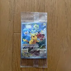 【新品未開封】 ポケモンカード ピカチュウ プロモ みんなでぼうけん