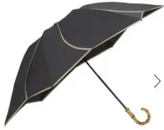 UVO 晴雨兼用 折りたたみ傘 フローラル mini ブラックのサムネイル