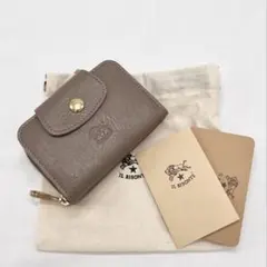 《新品未使用》イルビゾンテ キーケースウォレット ☆トルトラ（グレーベージュ）