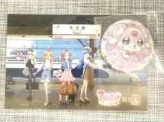 匿名配送　名探偵プリキュア ポチタン　缶バッジ ポストカード JR東海 推し旅