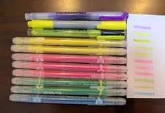 多色マーカー 11本セット