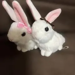 東武動物公園 うさぎ ボールキーチェーン　ぬいぐるみ　ストラップ　マスコット