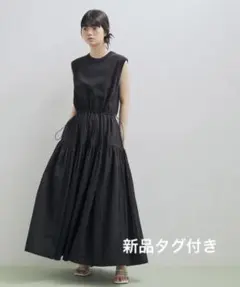 アダムエロペ　ティアードドッキングワンピース