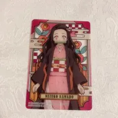 鬼滅の刃 ステンドグラスカード 竈門禰豆子