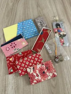 和雑貨 ちりめん細工 しおり ストラップ まとめ売り