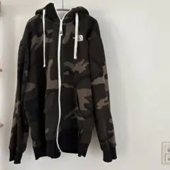 THE NORTH FACE 迷彩 ジップアップパーカー