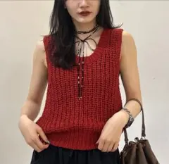 JEANASIS ジーナシス　ニットベスト