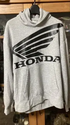 HONDA フード付きパーカー グレー