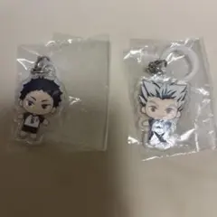 ハイキュー　めじるしアクセサリー　木兎、赤葦